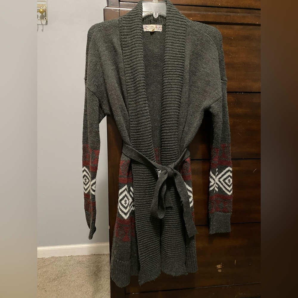 Winter seasonal cardigan